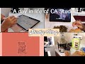[Study Vlog🌸] A Day In Life of CA,CS Student ||VLOG#5 StudyNest