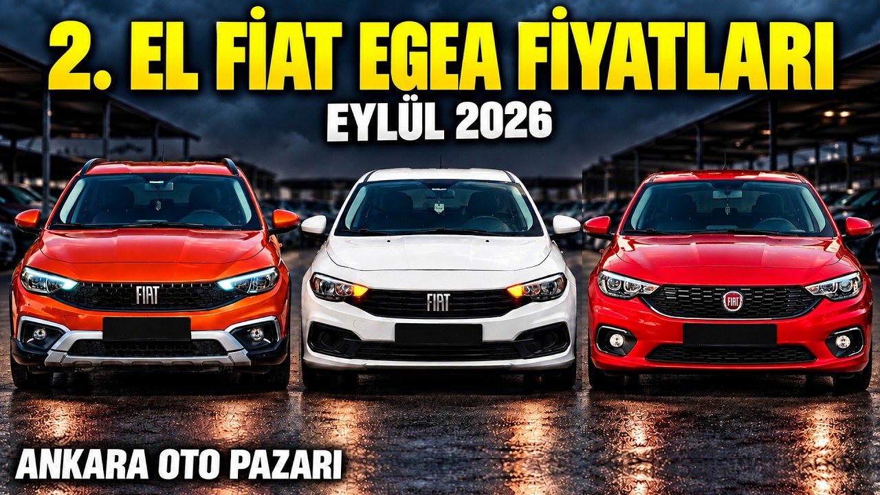 2. EL FİAT EGEA FİYATLARI - Eylül 2026 | ikinci El Egea Sedan ve Cross Piyasası | Oto Pazarı
