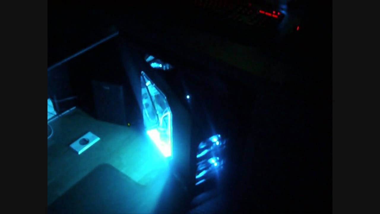 My Gaming Rig – Sound Activated Cathode Lights