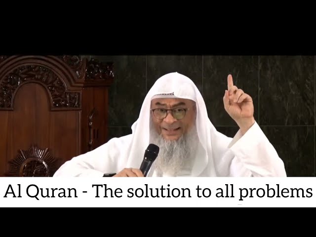 Al Quran - The solution to all problems | Sheikh in Indonesia 🇮🇩 - assim al hakeem class=