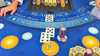 I WON $1,750,000 WITH HUGE $100K BLACKJACK SIDE BET WINS, DEALER TOKES, & MASSIVE BETS! screenshot 3