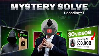 DecodingYT growth SECRET: How he is growing too fast (Mystery Solve) Wealth