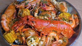 🦞 RECETTE FRANCAISE SEA FOOD BOIL & SAUCE MAGIQUE 🔥🦐🦞