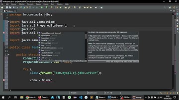 08 MySQL e Java: Conexão de uma aplicação Java com o banco de dados MySQL.