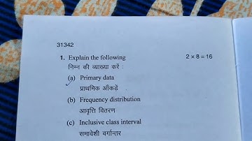 B.com,3rd Sem.(Regular/Reappear) Question paper ,December,2019  *Business Statistics*