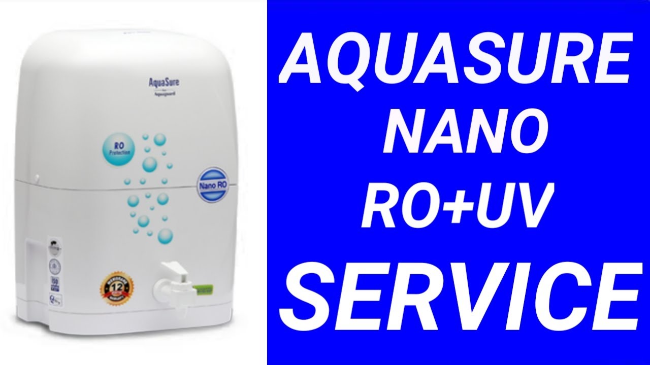 AQUASURE RO+UV SERVICE AQUASURE RO+UV BY AQUAGUARD FILTER CLEANING