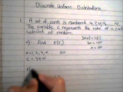 discrete uniform