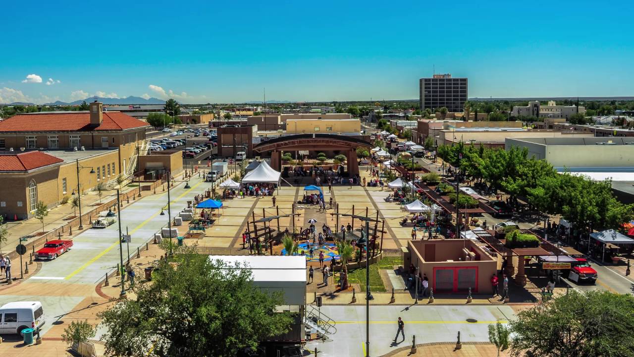 Las Cruces plaza dedication September 17, 2016. YouTube