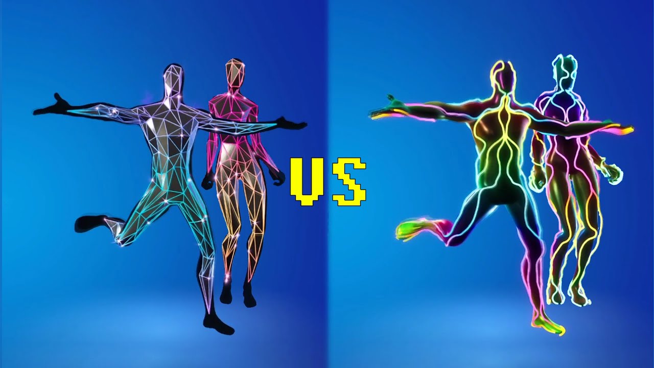 Hedron and Iso VS Flow and Pulse Fortnite Dances