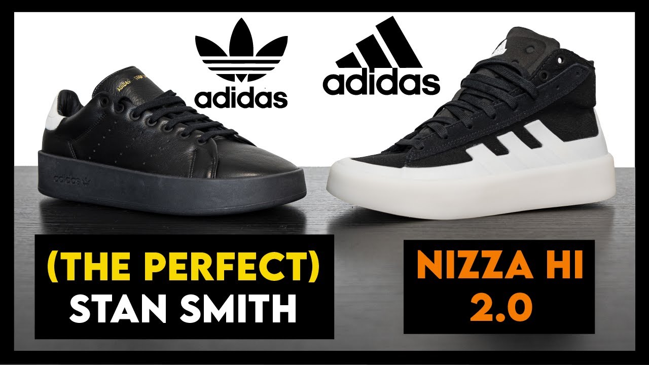 Mens White & Black adidas Hoops 3.0 Trainers | schuh