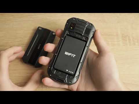 Видео: Обзор защищённого кнопочного телефона с USB Type-C Wifit Wirug F1