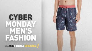 Cyber Monday Men's Board Shorts Deals: IZOD Men's Printed Swim Trunk