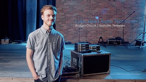 Evolution Wireless Digital | Bridges Church Interview | Sennheiser