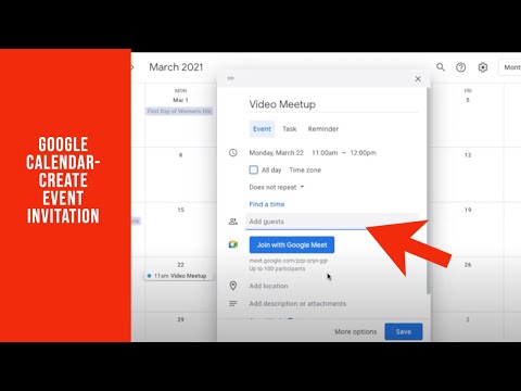 Video Create a Google Meet Invitation Through Gooogle... - youtube