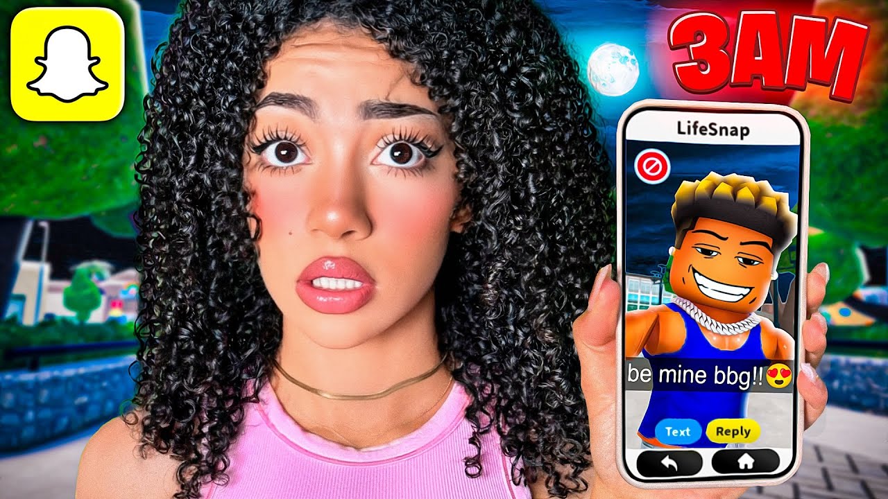 Do NOT Play Roblox SNAPCHAT At 3AM…