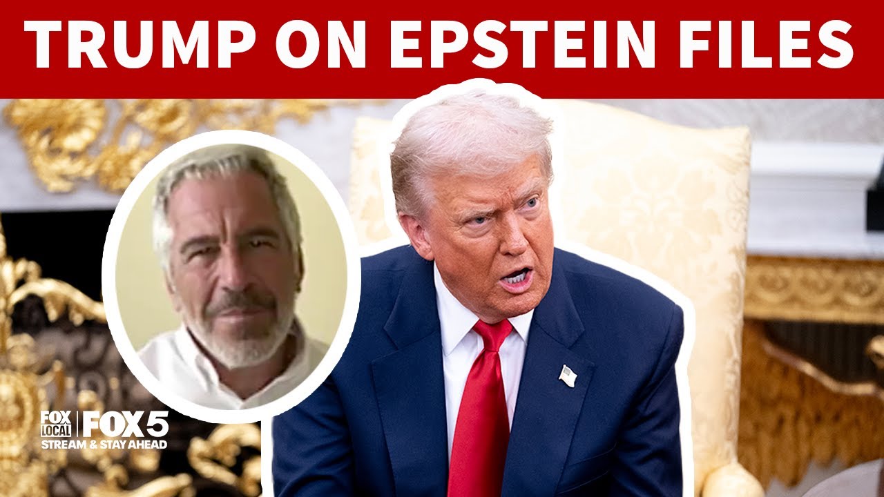 WATCH: President Trump talks Epstein files at meeting with Saudi Arabia's Crown Prince | FOX 5 DC