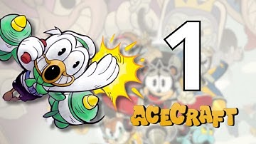 ACECRAFT - Full Gameplay Walkthrough/ Playthrough Part 1 - Chapter 1 Wonderland (iOS & Android)