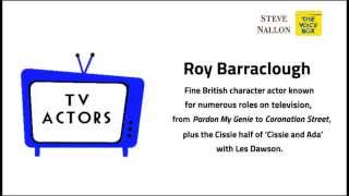 ROY BARRACLOUGH  - FROM THE STEVE NALLON VOICE BOX