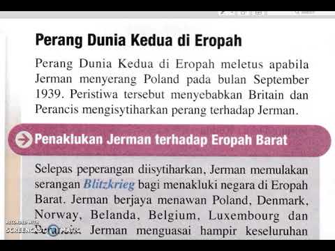 Perang dunia pertama sejarah tingkatan 4