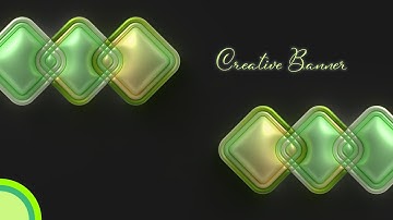 Abstract 3D Art Tutorial Using Adobe Illustrator & Photoshop | Abstract Background Art