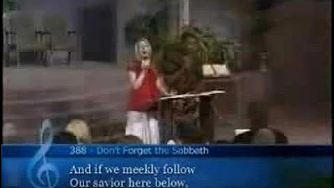 Don't Forget The Sabbath