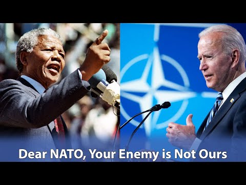 Mandela's Masterclass Speech to NATO saying Your Enemy is not Africa's Enemy