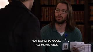 Celebrity Martin Starr being himself in PARKS AND RECREATION Profile