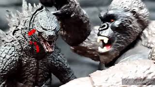 godzilla vs kong stop motion test 2.