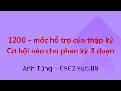 Video Chứng khoán hàng ngày: 1200 hỗ trợ thập kỷ có trụ được... - youtube