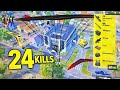 24 kills!!😍 MY NEW SEASON BEST GAMEPLAY in PUBG Mobile 🔥🔥BGMI