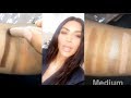 Kim Kardashian Swatching KKW BEAUTY CRÈME CONTOUR AND HIGHLIGHT Kit (FULL SNAPCHAT)