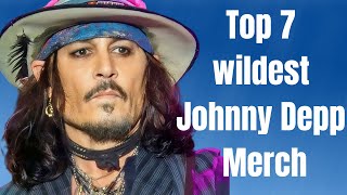 The top 7 wildest Johnny Depp merch! Guide