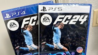 EA Sports FC 24 PS4 & PS5 Unboxing