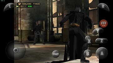 Nintendo GameCube NGC Android Emulator Dolphin Batman Begins Game Running