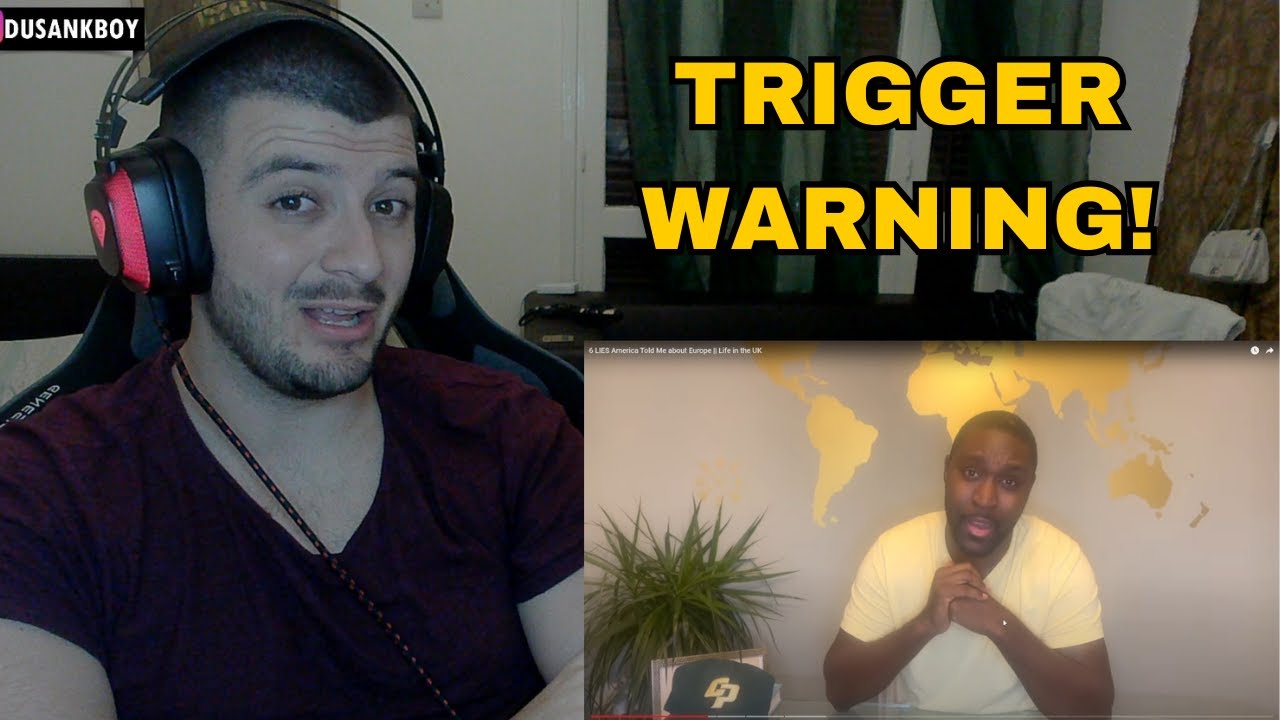 British Reacts To 6 LIES America Told Me about Europe || Life in the UK ...