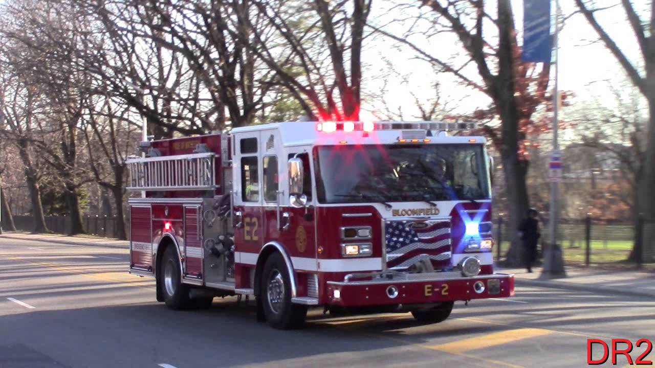 Bloomfield Fire Department Engine 2 Responding 1516 YouTube