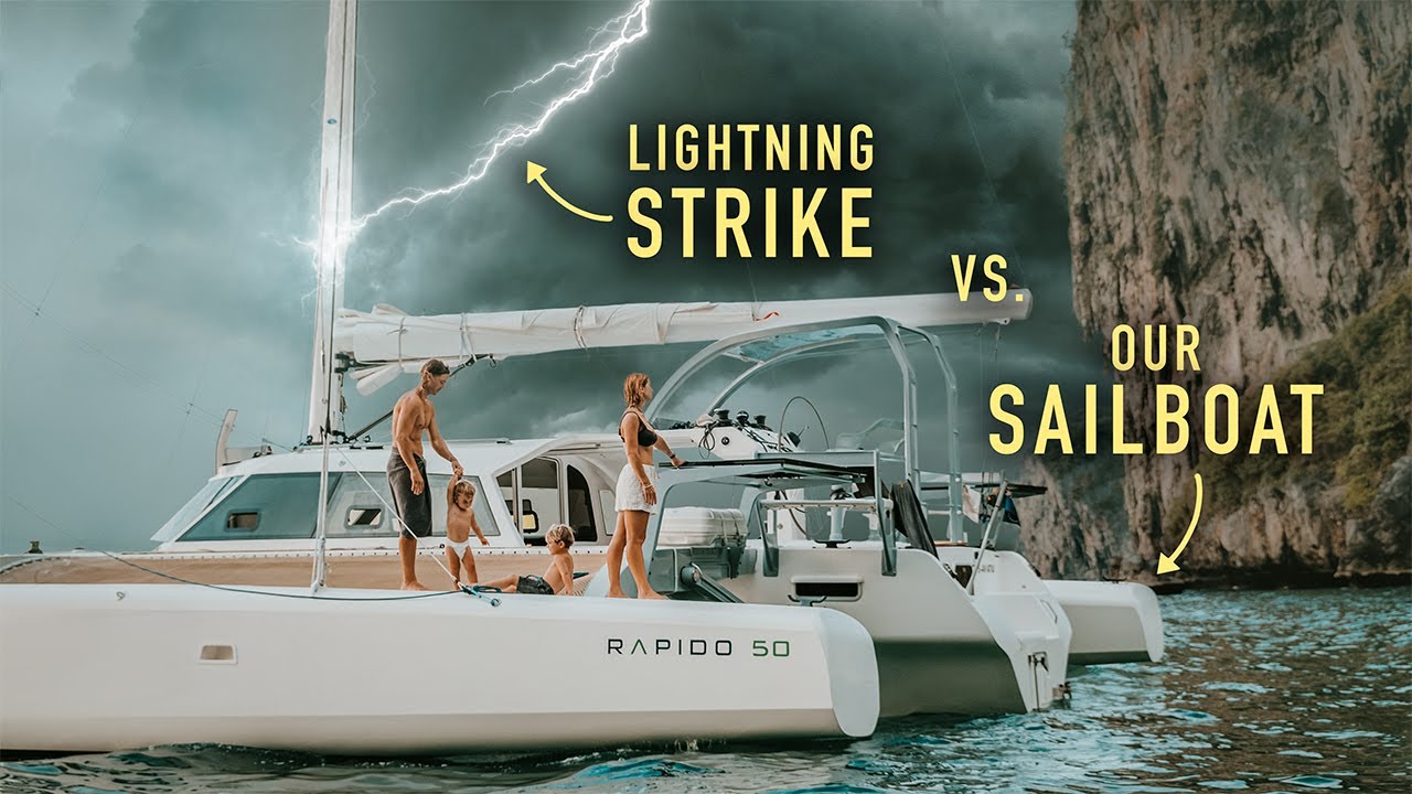 When LIGHTNING strikes a Sailboat