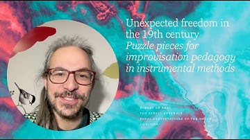 Lecture on 19th century methods with improvisation puzzle pieces