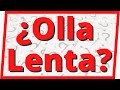 🤔 ¿Qué es una OLLA DE COCCIÓN LENTA o Slow Coker ❓ Explicación en 30 segundos #shorts