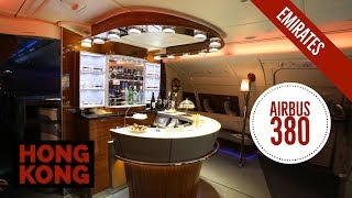 Airbus 380 Emirates Dubai Hong Kong - Full experience