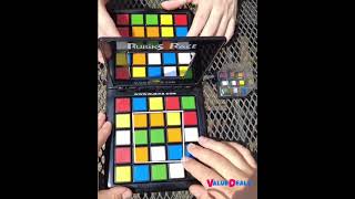Rubiks Race Challenge: Fast-Paced Strategy and Sequence Board Game