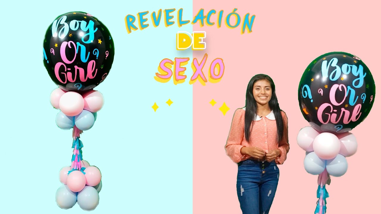 Globo de revelación de Género (sin helio ) (revelación de sexo ) 🎈 