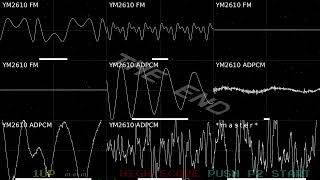 ViewPoint - Mes volutes bleues (ending) (YM2610 Neo Geo oscilloscope view)