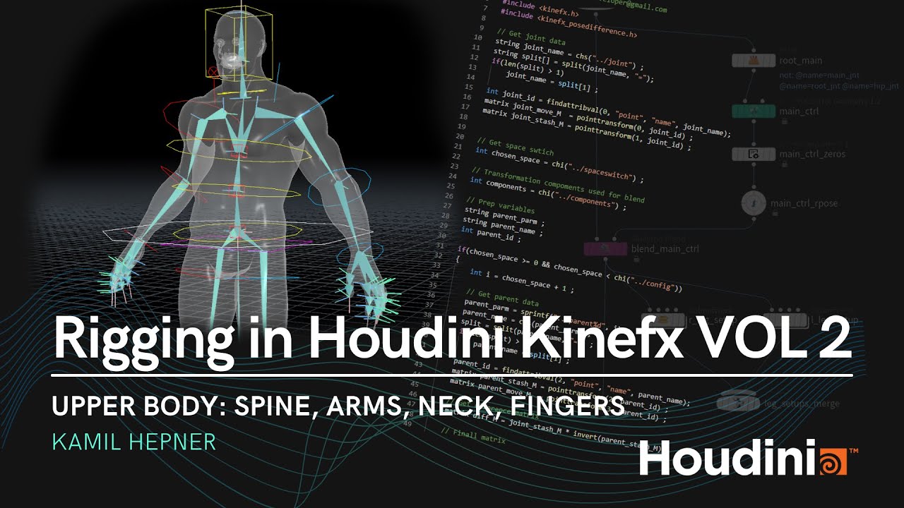 [TRAILER] Rigging in Houdini Kinefx VOL 2 - YouTube