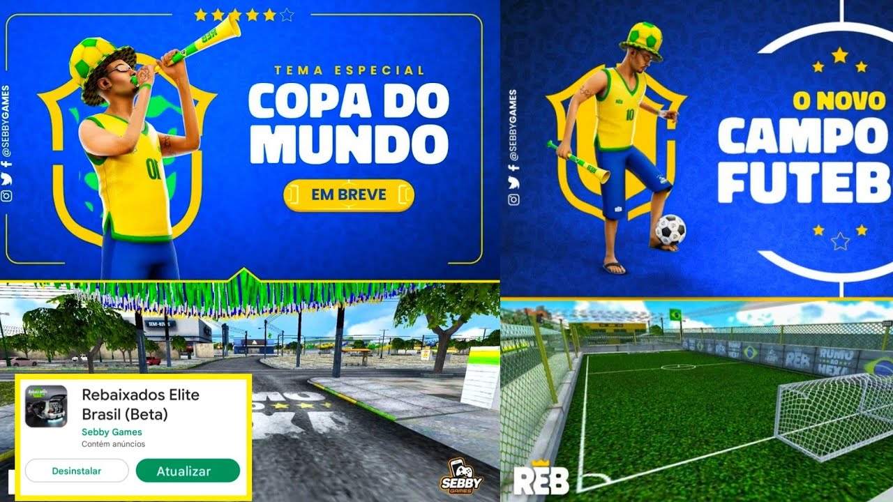 Rebaixado Elite Brasil - Nova atualização galera vão lá jogo tá top agora  👏👏