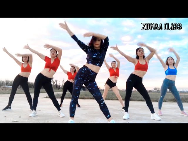 7 DAY CHALLENGE: Lose Belly & Arms Fat - Slim Thighs | 32 Mins Aerobic Workout | Zumba Class class=