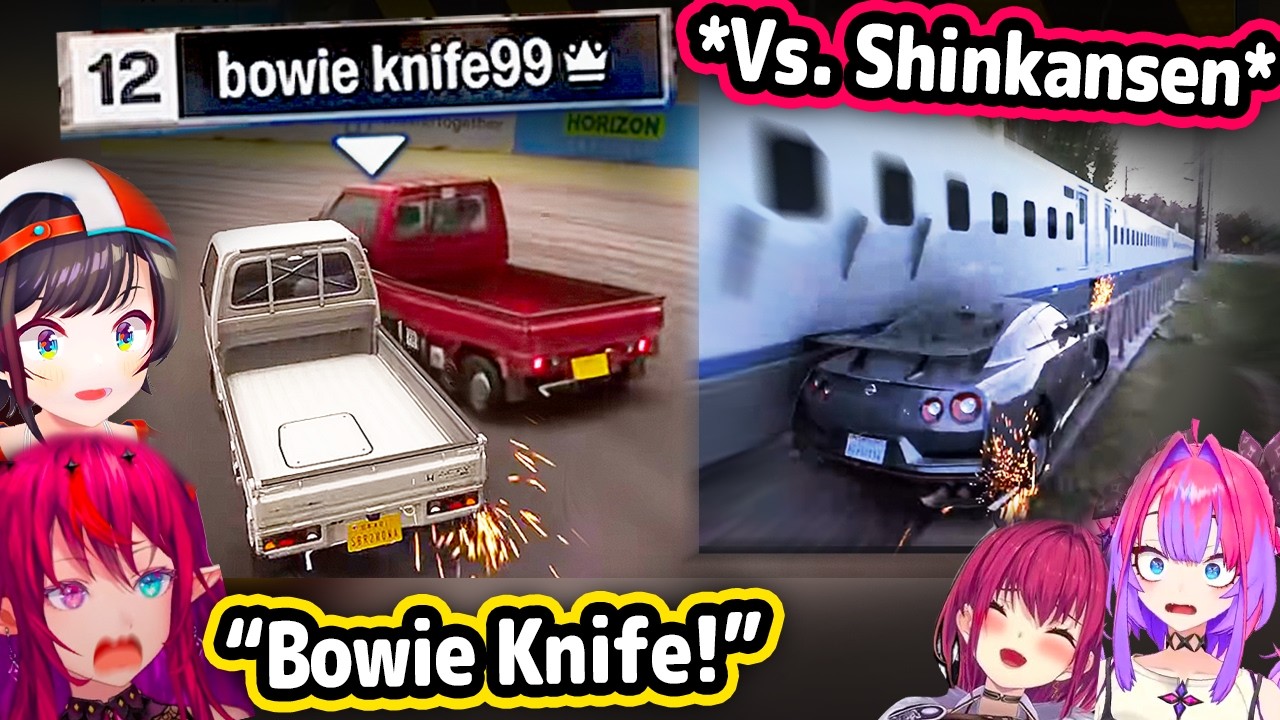 HoloGirls' Reactions To Driving In Forza Horizon 6 Are Too Funny【Hololive】
