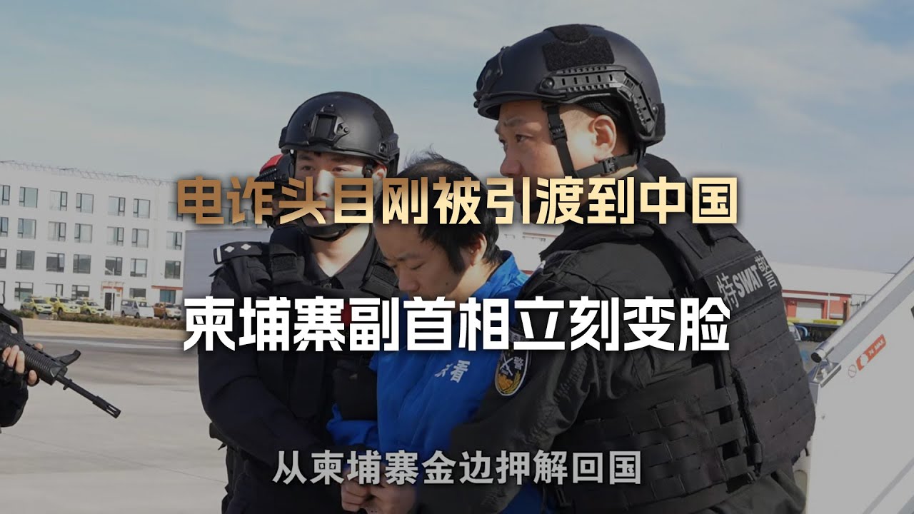 电诈头目被捕后，柬副首相立刻变脸：靠中国吃中国的好日子到头了