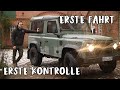 Erste Defender-Fahrt endet in POLIZEIKONTROLLE | Defender Umbau F.14