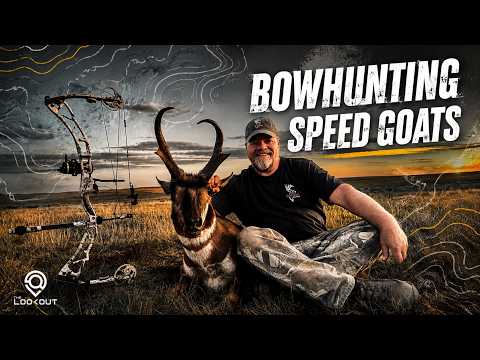 CAPTAIN HOOK IS DOWN! Bowhunting antelope over water!